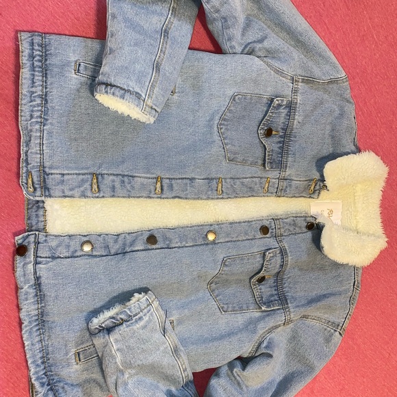 Lined denim Jacket - Picture 3 of 5